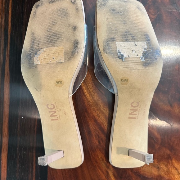 INC International Concepts Women's Heels with Clear Straps - Picture 6 of 6